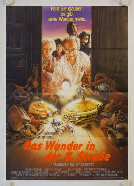 Batteries not included original release german movie poster